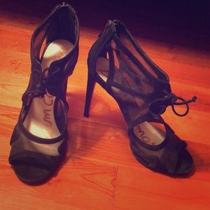 Sam Edelman open toe heels